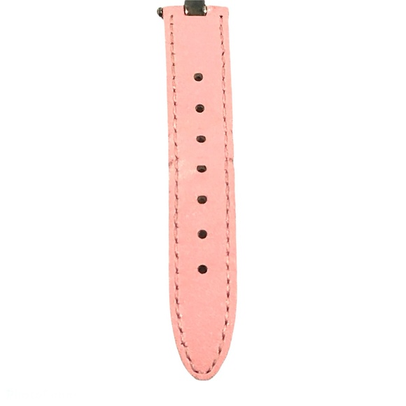 DISNEY MINNIE MOUSE WATCH WITH PINK LEATHER & SILVER METAL HEARTS BAND - Picture 11 of 11